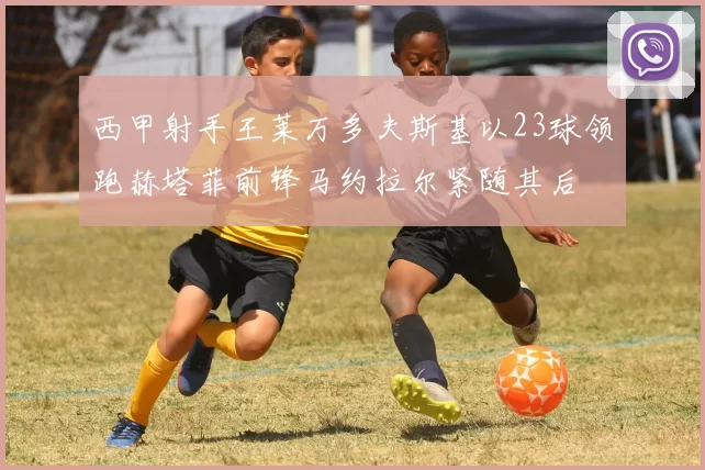 西甲射手王莱万多夫斯基以23球领跑赫塔菲前锋马约拉尔紧随其后